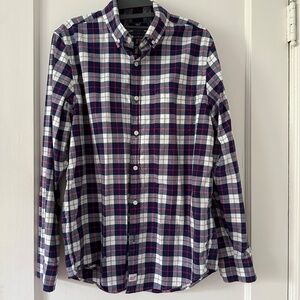 Vineyard Vines Slim Fit Murray shirt; Blue, White and Red Plain Men’s M Shirt